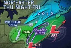 Graphic from accuweather.com